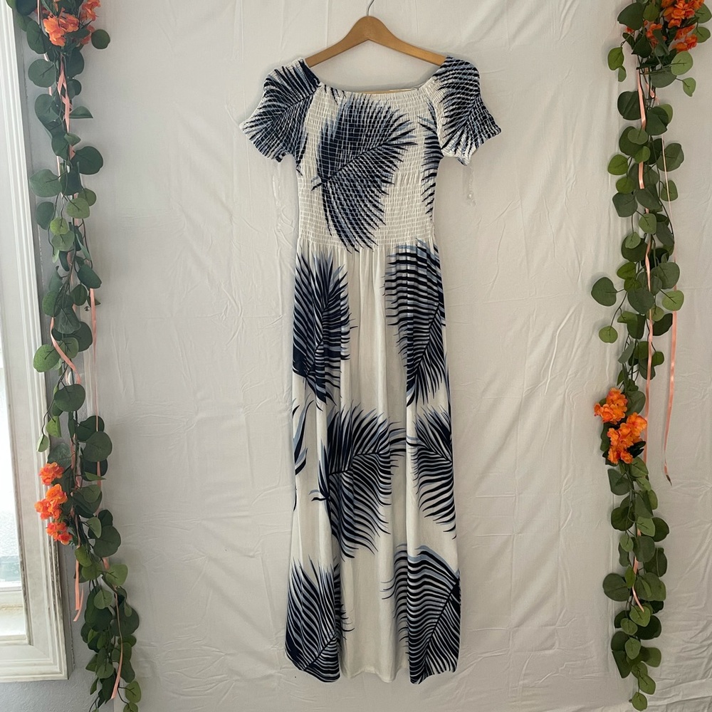 Large Ace Fashion Beach maxi dress